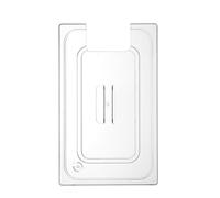 HENDI Corbeille à pain GN 2/3, porte pain, corbeille à fruits, panier rangement, panier a pain, panier, présentoir pour pain, fruits et légumes, 325x354x(H)65mm, polypropylène