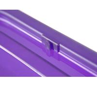HENDI Gastronorm-Deckel violett, GN 1/3, Violett, 325x176mm