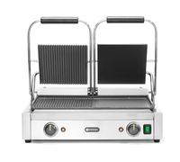 HENDI 263907 Grill de contact - modèle double