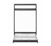 Hendi Guitare à pâtisserie simple – acier inoxydable, coupe-pâte souple, 3 cadres, avec base, noir