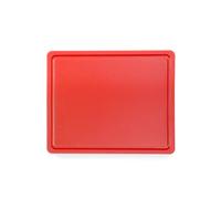 HENDI HACCP Gastronorm 826119 Lot de 6 planches à découper en polyéthylène haute densité Rouge 260 x 320 mm Épaisseur 12 mm