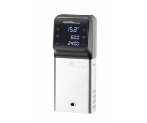 HENDI iVide Plus Junior, Stick sous vide, température 5 °C à 99 °C, précision 0,07 °C, contrôle WiFi, meilleures performances jusqu'à 45 litres, 230 V, 1500 W, 159 x 121 x (H) 285 mm