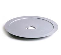HENDI Lame de remplacement pour la trancheuse électrique à viande de HENDI 210017, couteau en acier inoxydable trempé, coudée, disque coupeur de viande, lame de coupe trancheuse, ø300mm