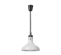 HENDI Lampe chauffante en forme de cloche réglable avec lampe infrarouge | Pour garder les aliments au chaud, pont thermique, chauffe-plats, culot E27, 230 V/250 W, diamètre 295 x (H) 207 mm