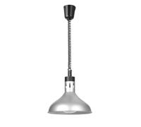 HENDI Lampe chauffante en forme de cloche réglable avec lampe infrarouge | Pour garder les aliments au chaud, pont thermique, chauffe-plats, culot E27, 230 V/250 W, diamètre 295 x (H) 207 mm