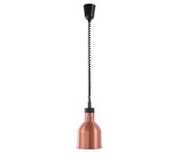 HENDI Lampe Chauffante Suspendue, Réglable en Hauteur, Cuivré