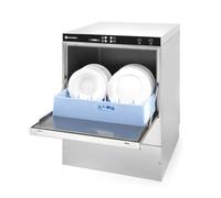 Lave vaisselle 50x50 avec pompe de vidange 400V/6600W Hendi