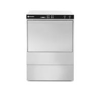 Lave vaisselle 50x50 avec pompe doseur produit lavage 400V/6600W Hendi
