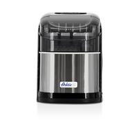 HENDI Machine à glaçons, Arktic, glaçons creux, 12kg/24h, bac à glaçons, pelle à glaçons incluse, 230V/100W, 242x358x(H)328mm, acier inoxydable, ABS