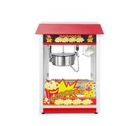 HENDI Machine à pop-corn, 150g de maïs, cycle 3,5 min, 230V, 1155W, 560x420x(H)760mm, aluminium, acier inoxydable, verre trempé, rouge