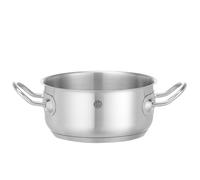 Hendi Marmite basse inox 1,4 L Ø160×H75 mm sans couvercle – toutes sources de chaleur, lave-vaisselle