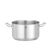 HENDI Marmite, médiane, sans couvercle, pot de cuisson, casserole, braisière, faitout, convient à toutes les sources de chaleur, lavable au lave-vaisselle, 3,5L, ø200x(H)115mm, acier inoxydable