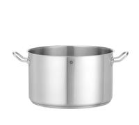 HENDI Marmite, médiane, sans couvercle, pot de cuisson, casserole, braisière, faitout, convient à toutes les sources de chaleur, lavable au lave-vaisselle, 15L, ø320x(H)190mm, acier inoxydable