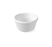HENDI Mini bol/ramekin en mélamine pour le service et la présentation, 100 ml, à l’unité, ⌀85x(H)45 mm, blanc
