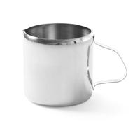 HENDI Mini Pot à lait, capacité de 70 ml, crémier, petit pichet pour crème, à café/lait, ⌀45x(H)45mm, acier inoxydable