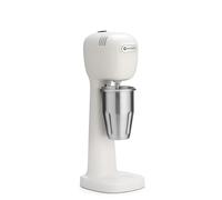 HENDI Mixeur Professionnel de Boissons, Aérateur de Boissons Légères, Frappés, Cappuccinos Glacés, 2 Gobelets et 4 Agitateurs Inclus, 230V/400W, 170x196x(H)490mm, Blanc