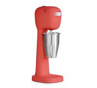 HENDI Mixeur Professionnel de Boissons, sans BPA, Aérateur de Boissons Légères, Frappés, Cappuccinos Glacés, 1 Gobelet et 4 Agitateurs Inclus, 230V/400W, 170x196x(H)490mm, Rouge