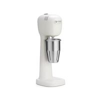 HENDI Mixeur Professionnel de Boissons, sans BPA, Aérateur de Boissons Légères, Frappés, Cappuccinos Glacés, 1 Gobelet et 4 Agitateurs Inclus, 230V/400W, 170x196x(H)490mm, Blanc
