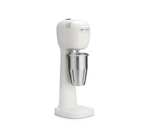 HENDI Mixeur Professionnel de Boissons, sans BPA, Aérateur de Boissons Légères, Frappés, Cappuccinos Glacés, 1 Gobelet et 4 Agitateurs Inclus, 230V/400W, 170x196x(H)490mm, Blanc