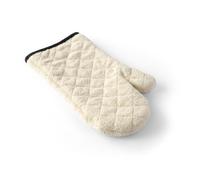 HENDI Moufles de Four, 1 Paire, Résistantes à la Chaleur Jusqu’à 250°C, Gants de Protection Thermiques pour Four, Grill ou Cuisine, Longueur 35cm, Coton