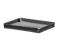 HENDI Panier à four, pour HENDI SPEEDOVEN X90 (281260), revêtement antiadhésif PTFE, perforé, renforcé, résistant aux températures jusqu'à 260°C, plateau de four, panier à barbecue, 290 x 190 x (H)30