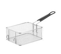 HENDI Panier à Frire, 6L, 238x185x(H)100mm | Compatible avec les friteuses HENDI 205815 et 205853, maille fine, acier inoxydable