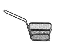 HENDI Paniers à frites miniatures empilables noir - 105x90x(H)60 mm