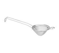 HENDI Passoire à cocktail, conique, tamis de bar, outil de cuisine, maille fine, 75x220mm, acier inoxydable