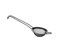 HENDI Passoire à cocktail, tamis de bar, outil de cuisine, maille fine, 75x220mm, PVD, noir