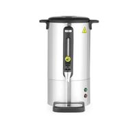 HENDI Percolateur à café 7L, cafetière à percolation avec paroi simple et robinet anti-gouttes, filtre intégré, 230V, 50/60Hz, 1050W, 307x330x(H) 450mm, Inox, PP