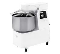 HENDI Pétrin à spirale à cuve fixe, 2 vitesses, 22L, 400V, 1100W, 385x670x(H)725mm, acier inoxydable et acier au carbone
