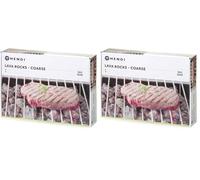 HENDI Pierres de Lave, Gros/Grand, pour Différents Types de Grills et Barbecues à Gaz, Roche Volcanique Naturelle, Pierre Réfractaire, Boîte de 5 kg (Lot de 2)