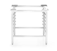 HENDI Piètement pour fours électriques, avec 6 rails, support pour les fours de boulangerie/pâtisserie de HENDI avec code no. 225516 et 225523, 760x520x(H)700mm, acier inoxydable