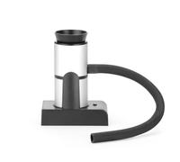 HENDI Pipe fumoir, pistolet de fumage, même avec thé et épices, chambre de fumée amovible, utilisation d'une seule main, nourriture, fromage, boissons, cocktail, 90 x 54 x 122, aluminium