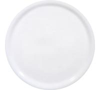 HENDI Assiette à pizza ronde, porcelaine, motif: unicolore, conviennent pour la lave-vaisselle et les fours à micro-ondes, ⌀330 mm, orange