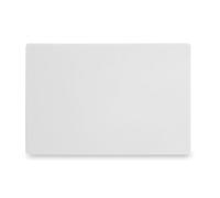 HENDI Planche à découper HACCP Blanc, pour produits laitiers et boulangerie, utilisable des deux côtés, 450x300x(H)13mm, polyéthylène HDPE