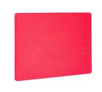 HENDI Planche à découper HACCP, double face, lisse, minimise l'os des lames, 600x400x(H)10mm, plastique LPDE, rouge