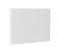 HENDI Planche à découper, HACCP, GN1/1, les deux côtés sont lisses et utilisables, minimise l'émoussement des couteaux, 530x325x(H)10mm, plastique LPDE, blanc
