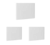 HENDI Planche à découper, HACCP, GN1/2, les deux côtés sont lisses et utilisables, minimise l'émoussement des couteaux, 325x265x(H)10mm, plastique LPDE, blanc (Lot de 3)