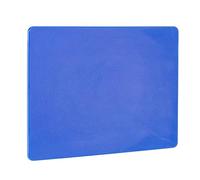 HENDI Planche à découper, HACCP, les deux côtés sont lisses et utilisables, minimise l'émoussement des couteaux, 450x300x(H)10mm, plastique LPDE, bleu