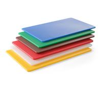 HENDI Planches à découper HACCP Gastronorm 1/2, GN 1/2, Bleu, 265x325mm