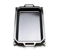 HENDI Plaque de cuisson émaillée pour HENDI Bake-& Grill-Master Mini grills à gaz, plaque de four, à frire, pour grillades, barbecue, grill, 601x360x58mm, acier émaillé