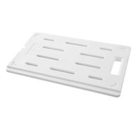 HENDI Plaque eutectique froide professionnelle, GN 1/2, pour caisses isothermes, élément réfrigérant, accumulateur de froid, bloc thermique, pack bloc de glace, 320x265x(H) 30mm, HDPE, blanc