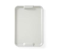 HENDI Plateau de service, avec poignée, Euronorm, polypropylène, 530x370x28mm, gris