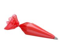 HENDI Poche à douille jetable antidérapante, rouleau de 70 pièces, pour préparations froides et chaudes (jusqu’à 100°C), 520x280mm, sans BPA, conforme aux normes HACCP, rouge