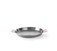 HENDI Poêle à paella pour paella et grillades, ⌀460x(H) 40mm, acier au carbone