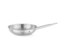 HENDI Poêle Kitchen Line ⌀200 mm | Acier inoxydable, fond sandwich encapsulé, finition satinée, ⌀200x(H)45mm, fond ⌀150mm