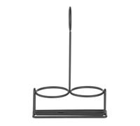 Hendi Support à condiments noir 135x65x(H)200 mm