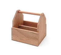 Hendi Porte-couverts Organisateur de table en bois avec poignée 190x160x(H)200 mm