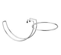 HENDI Porte-seau à Champagne de Table, Acier Chromé avec Protection en Caoutchouc, Compatible avec Seaux à Glace jusqu'à Ø19,4cm, Hauteur 19,3cm